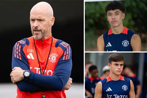 Erik ten Hag is keeping a close eye on three young talents at Man United