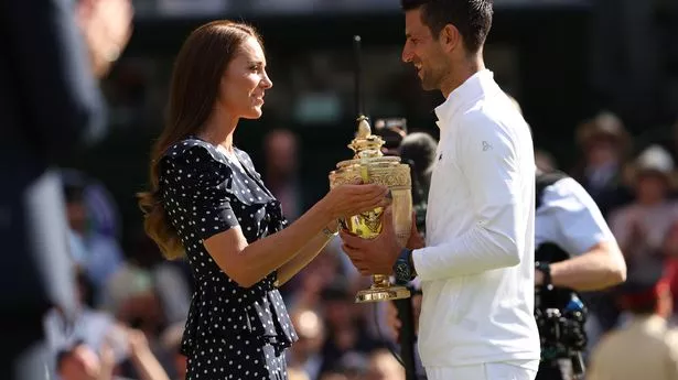 Princess Kate Novak Djokovic