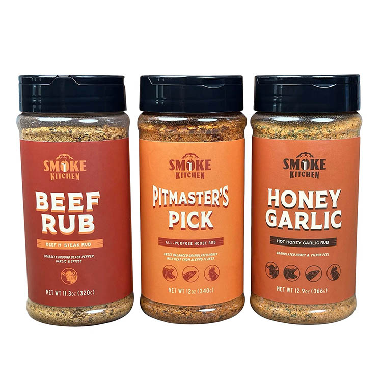 smoke kitchen rub set