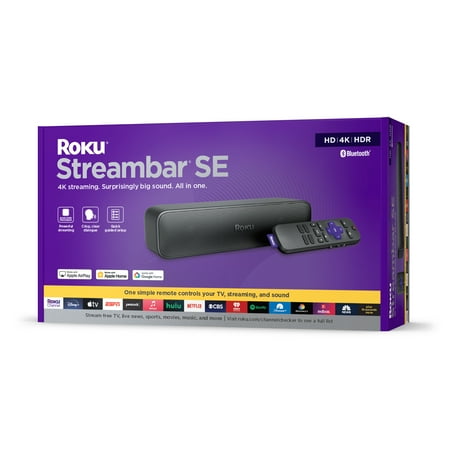 Roku Streambar SE - 2-in-1 TV...