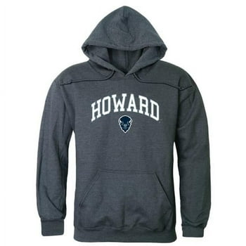 W Republic 540-171-HCH-05 Howard University Men Campus Hoodie, Heather Charcoal - 2XL