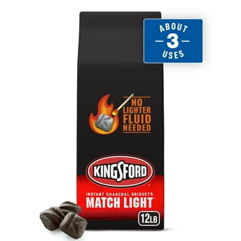 Kingsford Match Light Instant Charcoal Briquettes, 12 lbs