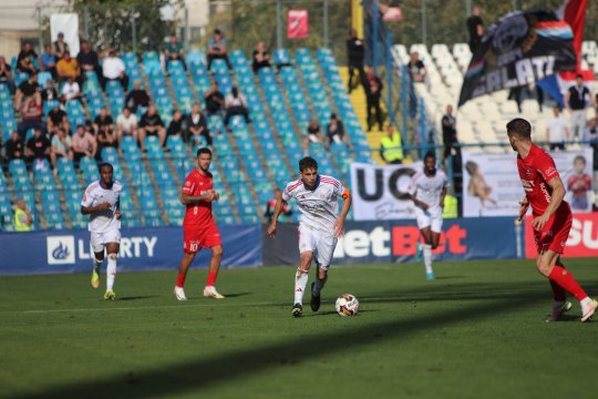 FC Hermannstadt - Oțelul Galați 4-1. Demonstrație de forță a sibienilor. Oțelul lui Dorinel, la pământ