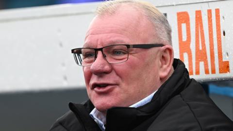 Stevenage boss Steve Evans