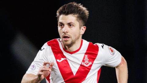 Airdrieonians' Charlie Telfer