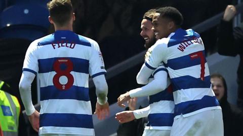 QPR celebrate goal