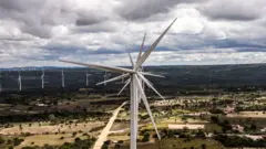 torres eólicas em Caetés