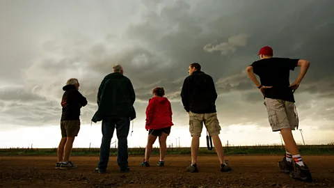 Center for Severe Weather Research scientists search for tornadoes to study in the US Midwest (Credit: Getty Images)