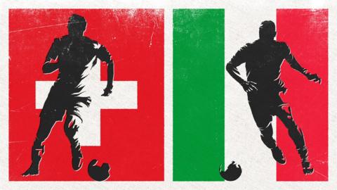 Switzerland v Italy player rater graphic