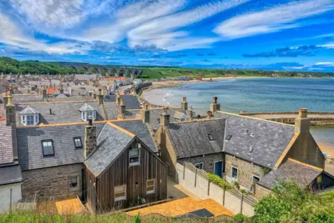 Steven Mitchell A view of Cullen on the Moray Firth coast