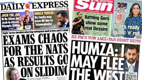 Wednesday papers