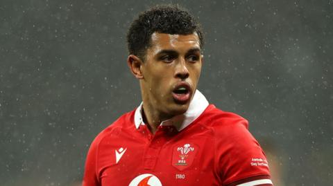 Rio Dyer scored a try on his Wales debut against New Zealand in November 2022