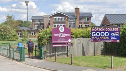 Entrance to Norton College, Norton