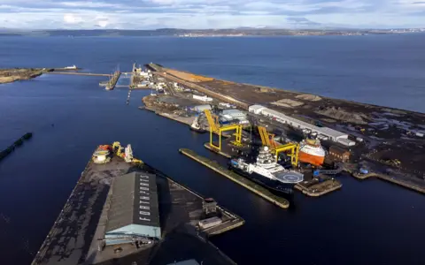 PA Media Port of Leith on the Firth of Forth