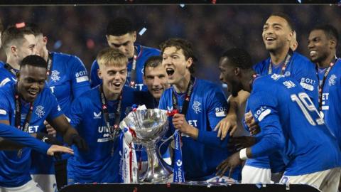 Rangers lift the Scottish League Cup