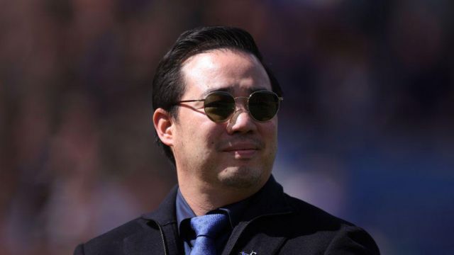 Chairman, Aiyawatt 'Top' Srivaddhanaprabha during the Sky Bet Championship match between Leicester City and Blackburn Rovers at The King Power Stadium on May 04, 2024 