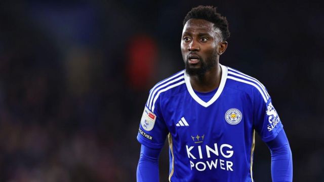 Wilfred Ndidi in action for Leicester