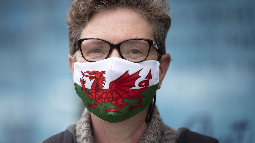 Welsh Covid mask