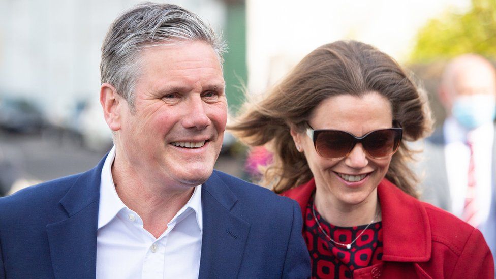 Keir and Victoria Starmer