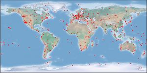 IGS Station Map 2019