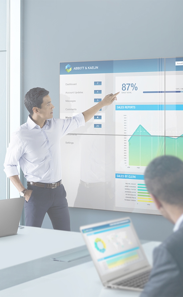 LCD displays & video wall panels