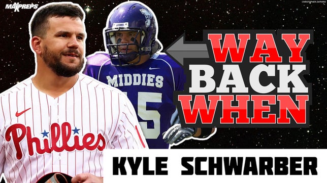 Looking back at the prep career of Kyle Schwarber at Middletown (Middletown, OH).
