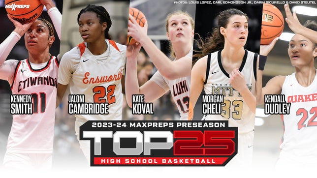 MaxPreps National Girls Basketball Editor Aaron Williams shares the 2023-24 Preseason MaxPreps Top 25 rankings.