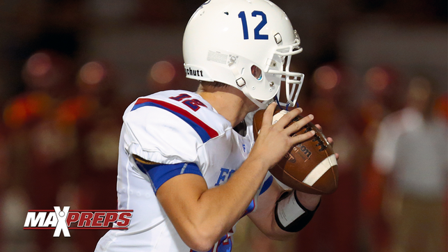 http://www.maxpreps.com/news/Makus6tYpEmvn1RcUXYoBg/jake-browning-ties-national-record-for-touchdown-passes-in-a-half.htm

Folsom's (CA) Jake Browning continues to own the California and National record book. His eight touchdown passes in the first half in the SJS D1 playoffs against Stagg tied a national record for most in the first half.