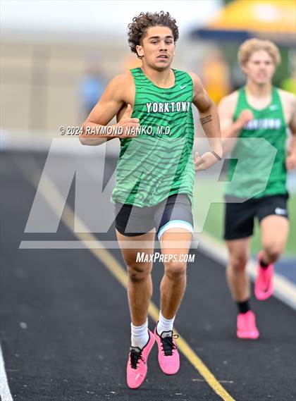 Thumbnail 2 in IHSAA Delta Sectionals (400 Meter)  photogallery.