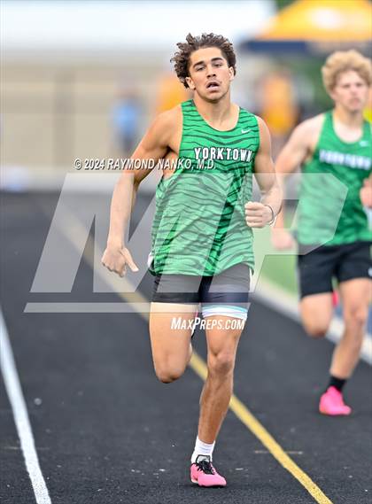 Thumbnail 2 in IHSAA Delta Sectionals (400 Meter)  photogallery.