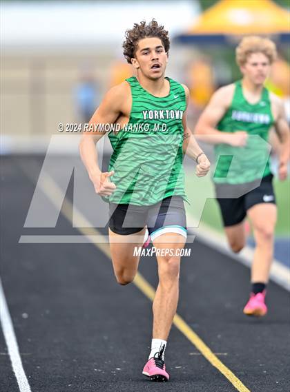 Thumbnail 1 in IHSAA Delta Sectionals (400 Meter)  photogallery.