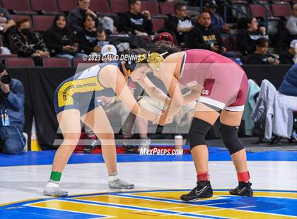 Thumbnail 1 in CIF State Wrestling Championships Girls (Round One) photogallery.