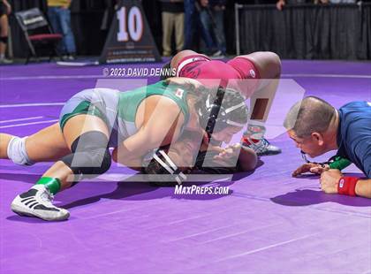 Thumbnail 2 in CIF State Wrestling Championships Girls (Round One) photogallery.