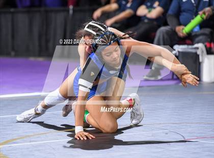 Thumbnail 1 in CIF State Wrestling Championships Girls (Round One) photogallery.