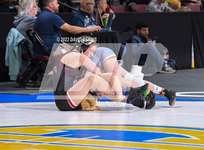 Thumbnail 3 in CIF State Wrestling Championships Girls (Round One) photogallery.