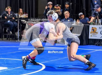 Thumbnail 3 in CIF State Wrestling Championships Girls (Round One) photogallery.