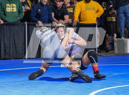 Thumbnail 2 in CIF State Wrestling Championships Girls (Round One) photogallery.