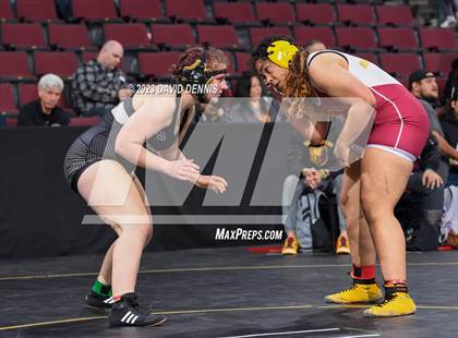 Thumbnail 1 in CIF State Wrestling Championships Girls (Round One) photogallery.