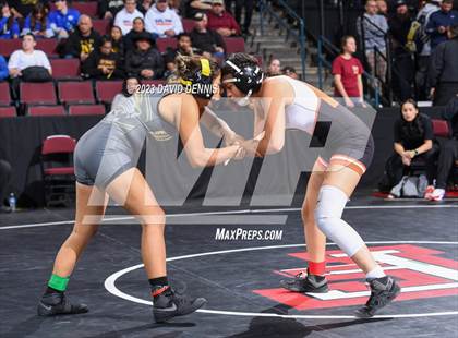 Thumbnail 1 in CIF State Wrestling Championships Girls (Round One) photogallery.