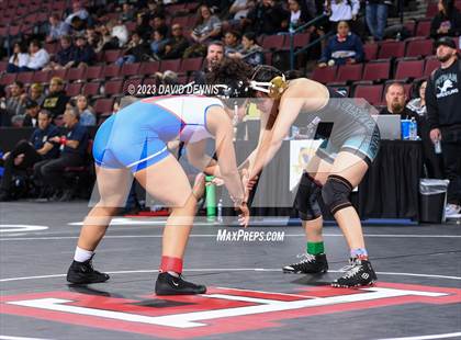 Thumbnail 3 in CIF State Wrestling Championships Girls (Round One) photogallery.