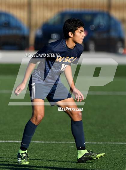 Thumbnail 1 in Encina Prep vs. Western Sierra Collegiate Academy (CIF SJS D7 Semi Final) photogallery.