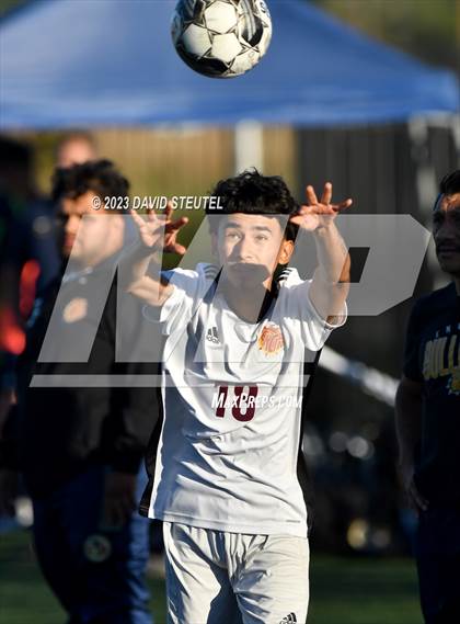 Thumbnail 3 in Encina Prep vs. Western Sierra Collegiate Academy (CIF SJS D7 Semi Final) photogallery.