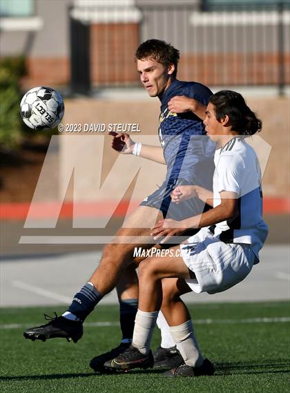 Thumbnail 2 in Encina Prep vs. Western Sierra Collegiate Academy (CIF SJS D7 Semi Final) photogallery.