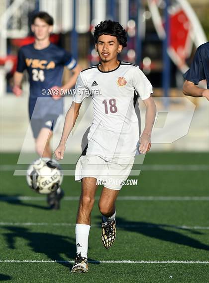 Thumbnail 1 in Encina Prep vs. Western Sierra Collegiate Academy (CIF SJS D7 Semi Final) photogallery.