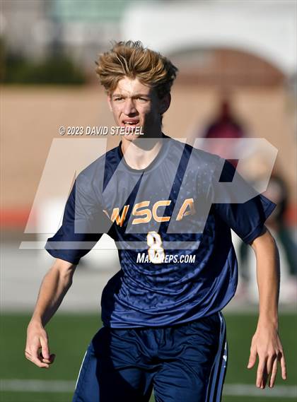 Thumbnail 1 in Encina Prep vs. Western Sierra Collegiate Academy (CIF SJS D7 Semi Final) photogallery.