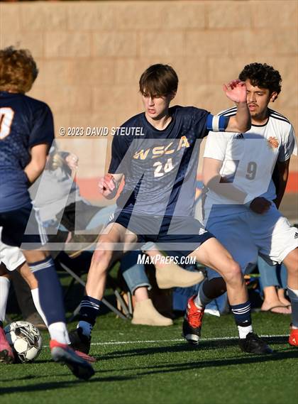 Thumbnail 2 in Encina Prep vs. Western Sierra Collegiate Academy (CIF SJS D7 Semi Final) photogallery.