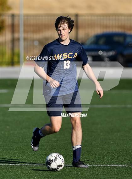 Thumbnail 1 in Encina Prep vs. Western Sierra Collegiate Academy (CIF SJS D7 Semi Final) photogallery.