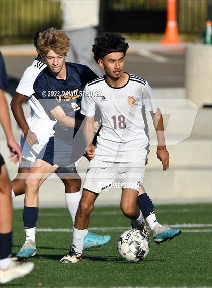 Thumbnail 1 in Encina Prep vs. Western Sierra Collegiate Academy (CIF SJS D7 Semi Final) photogallery.