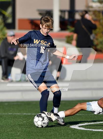 Thumbnail 2 in Encina Prep vs. Western Sierra Collegiate Academy (CIF SJS D7 Semi Final) photogallery.