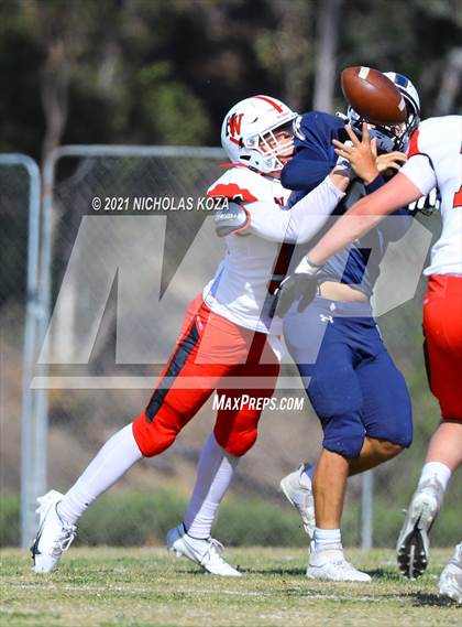 Thumbnail 1 in Mary Star of the Sea vs. Harvard-Westlake photogallery.